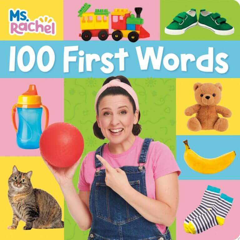 100 First Words (Ms. Rachel) Book Cover