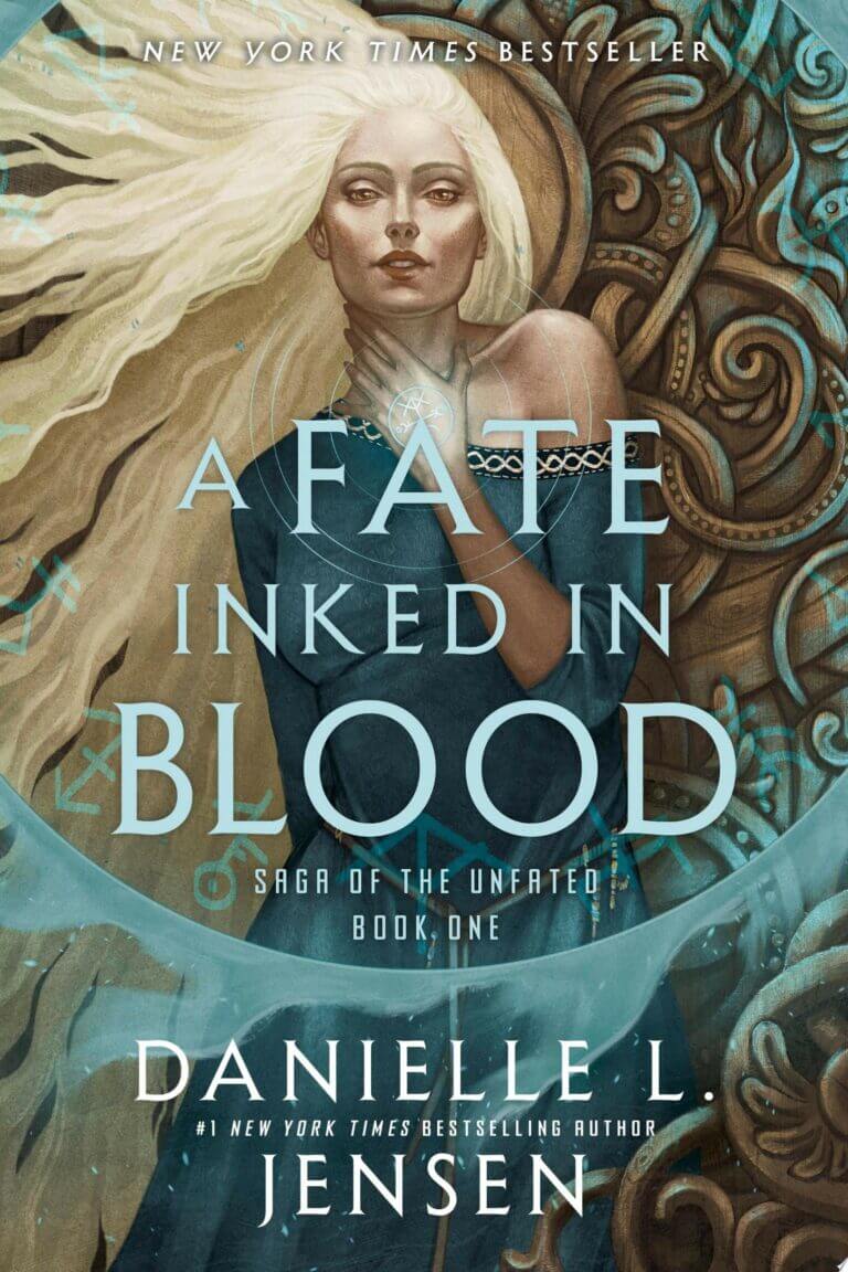 A Fate Inked in Blood by Danielle L. Jensen Book Cover