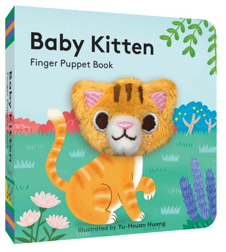 Baby Kitten: Finger Puppet Book Book Cover
