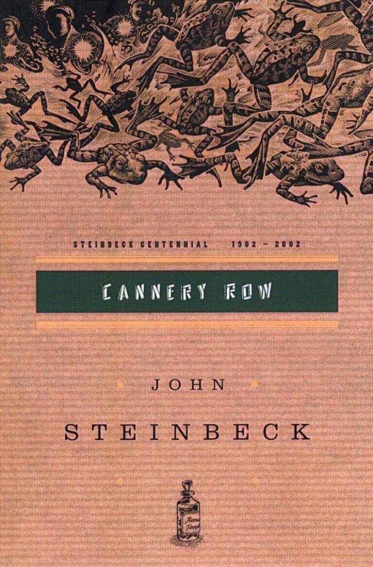 Cannery Row by John Steinbeck Book Cover