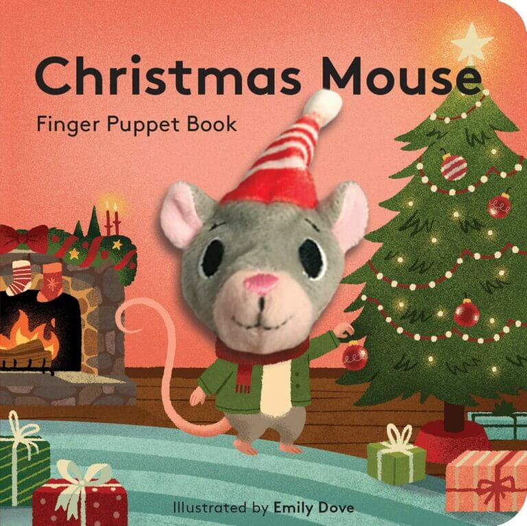 Christmas Mouse Finger Puppet Book Book Cover