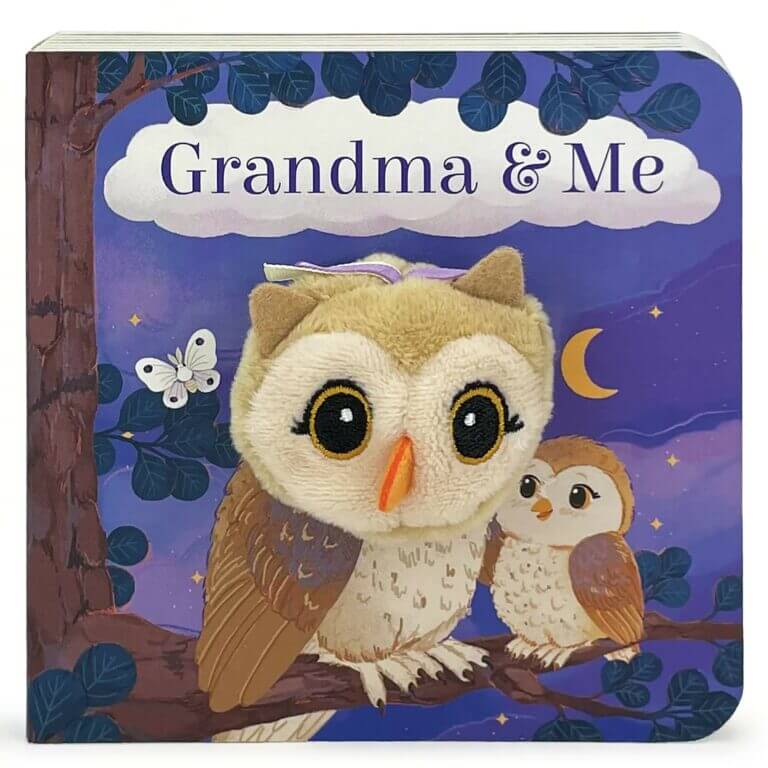 Grandma and Me Puppet Book Book Cover