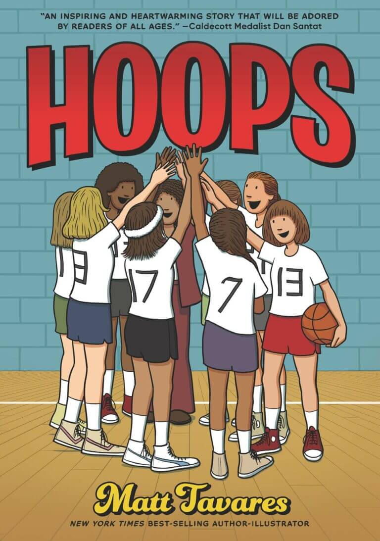 Hoops (PB) by Matt Tavares Book Cover