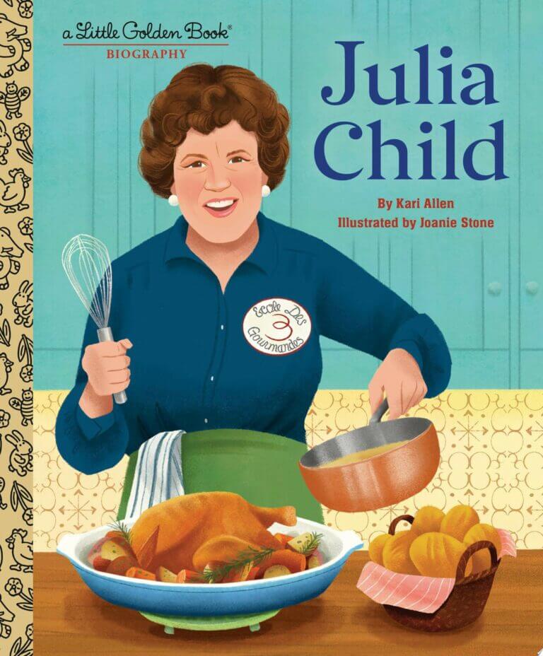 Julia Child Little Golden Book Book Cover