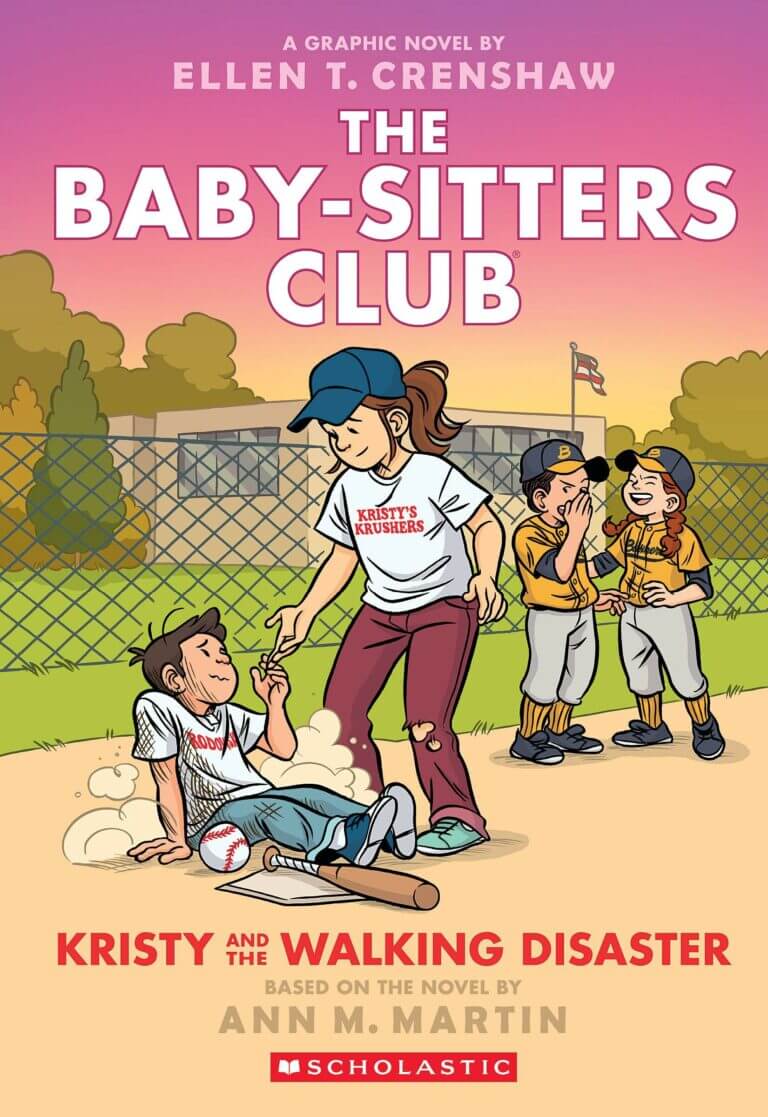 The Babysitters Club  Kristy and the Walking Disaster (Graphic Novel) by Ellen T. Crenshaw Book Cover