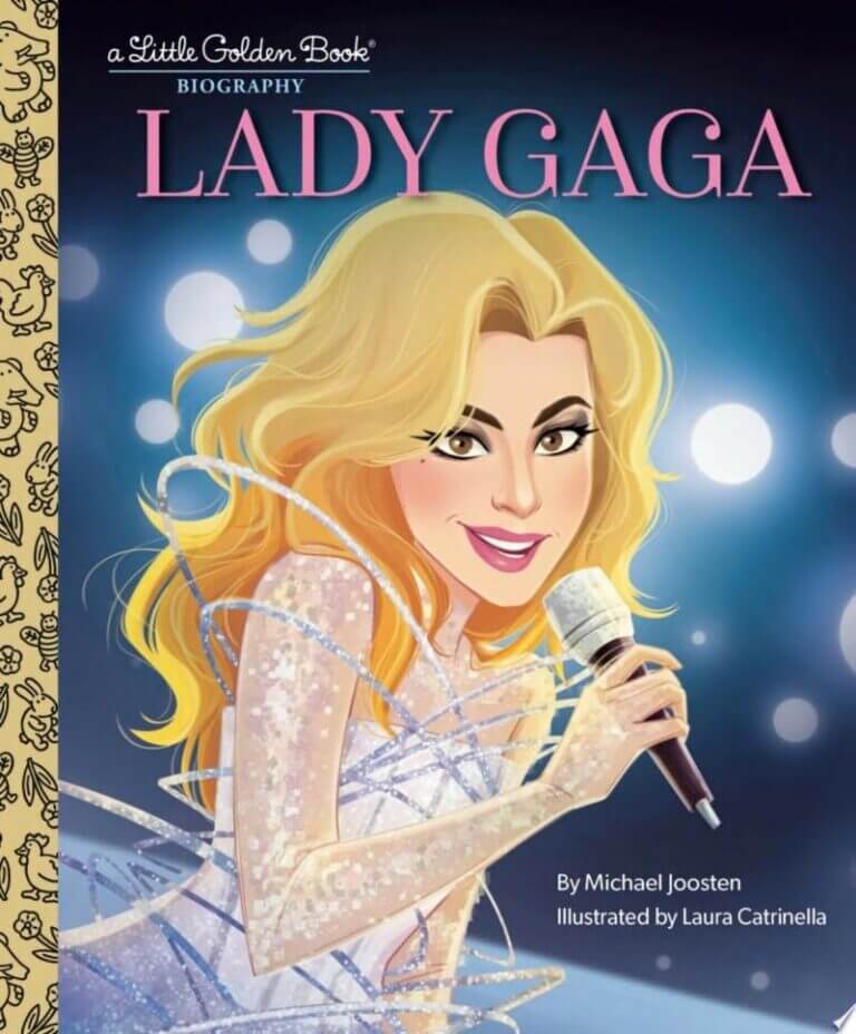 Lady Gaga Little Golden Book Book Cover