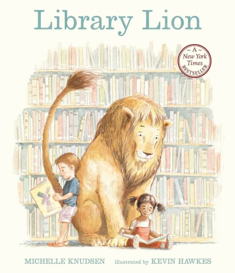 Library Lion by Michelle Knudsen Book Cover