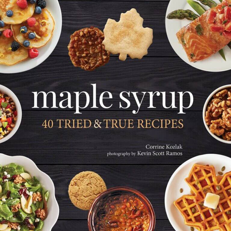 Maple Syrup  Cookbook Book Cover