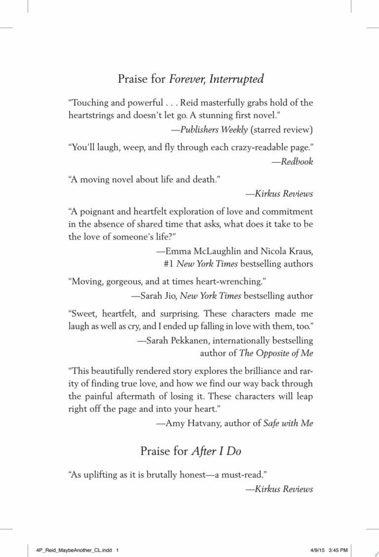 Maybe in Another Life A Novel Book Cover