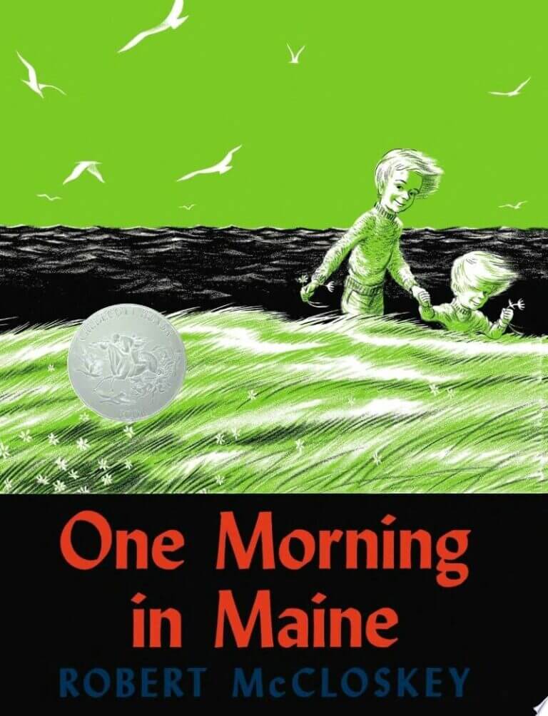 One Morning in Maine by Robert McCloskey HC Book Cover