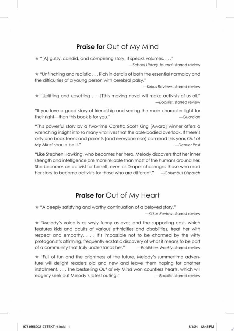 Out of My Heart Book Cover