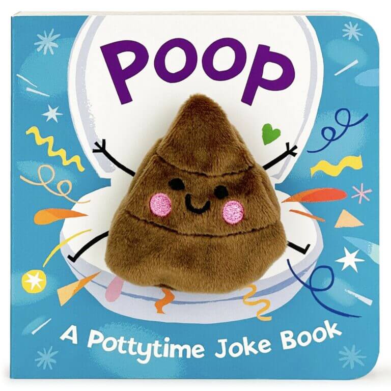Poop: A Pottytime Joke Book by Brick Puffinton Book Cover