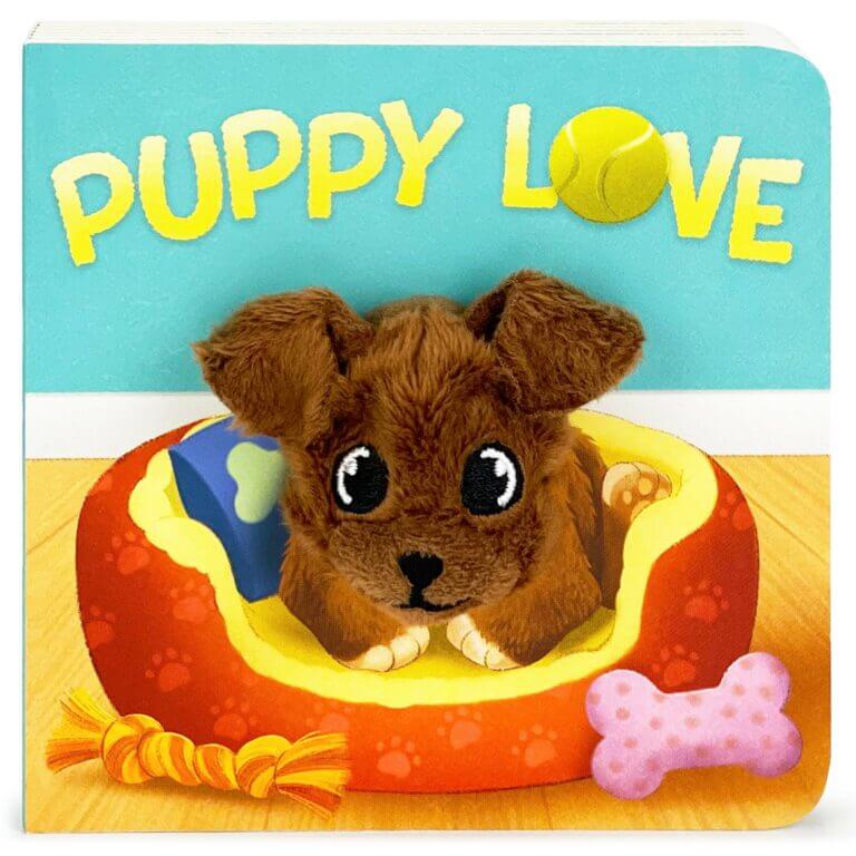Puppy Love Puppet Book Book Cover