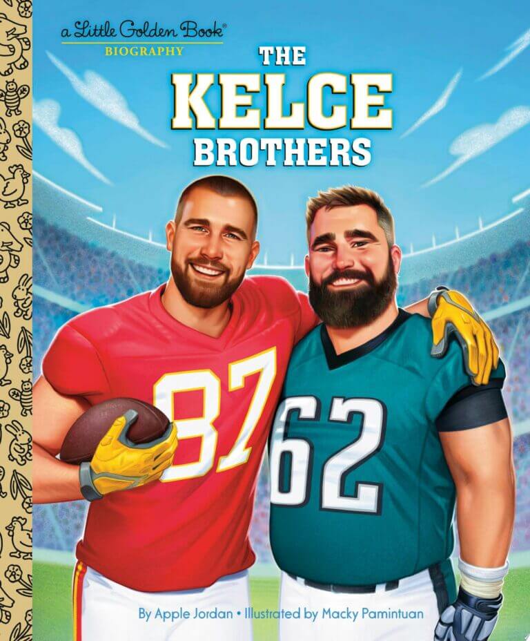 The Kelce Brothers  Little Golden Book Book Cover