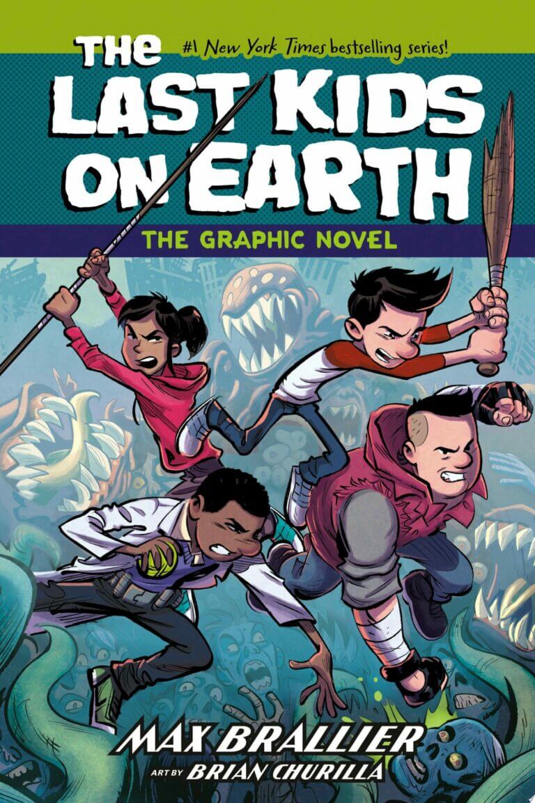 The Last Kids On Earth (the graphic novel) by Max Brallier Book Cover