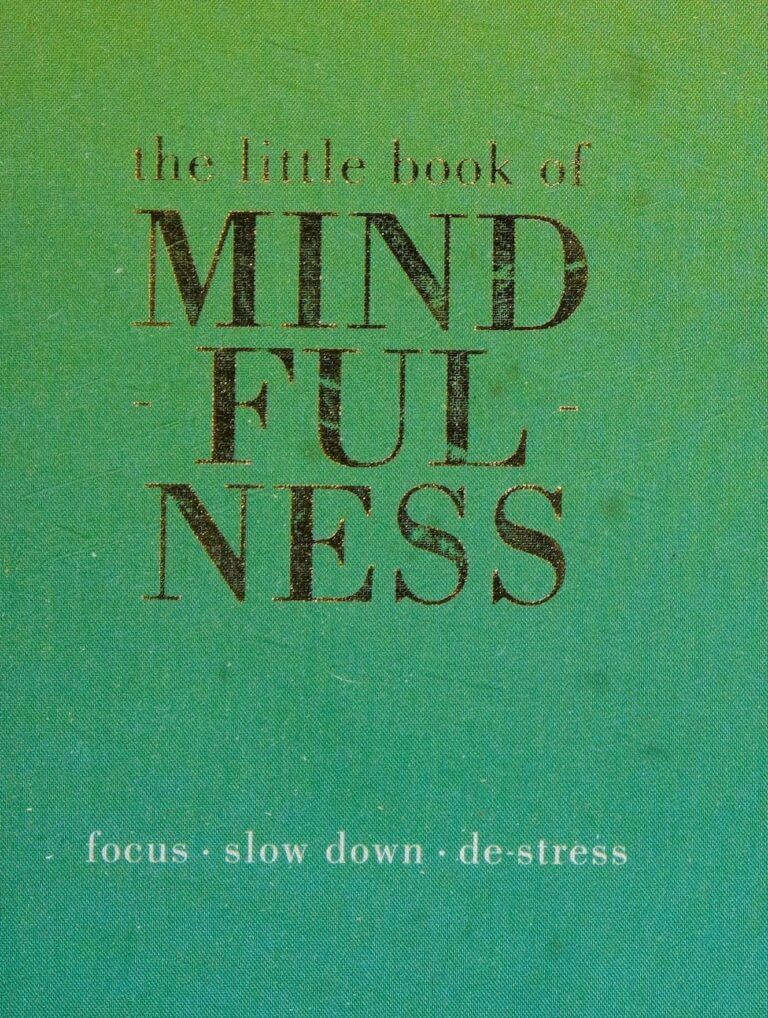 Little Book of Mindfulness by Tiddy Rowan Book Cover