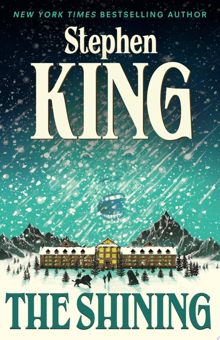 The Shining by Stephen King Book Cover