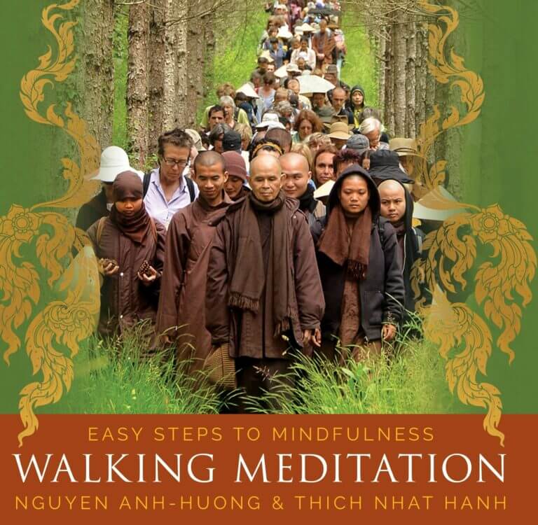 Walking Meditation Easy Steps to Mindfulness Book Cover