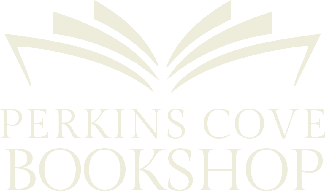 Perkins Cove Bookshop Logo in Tan